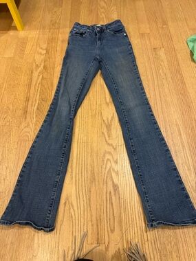 Levi's Women's Dark Blue Flared Jeans